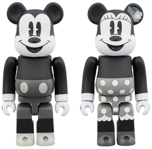 駿河屋 -<新品/中古>BE＠RBRICK-ベアブリック- MICKEY MOUSE ＆ MINNIE ...