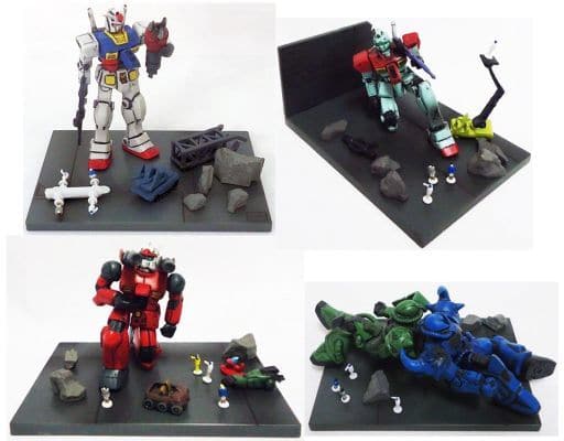 駿河屋 -<中古>全4種セット 「機動戦士ガンダム」 1/250 MTSS パート1