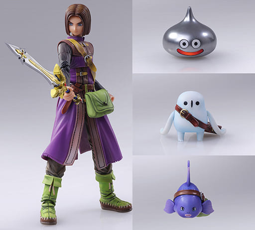 BRING ARTS 主人公 メタルスライムVer. 「ドラゴンクエストXI 過ぎ去りし時を求めて」 オフィシャルショップ限定 BRING ARTS 主人公 メタルスライムVer. 「ドラゴンクエストXI 過ぎ去りし時を求めて」 オフィシャルショップ限定
