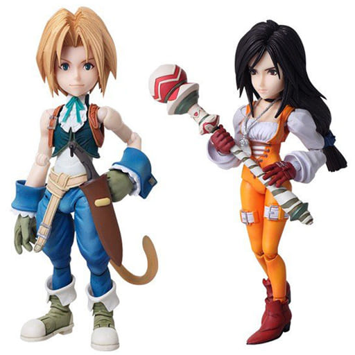 FINAL FANTASY IX BRING ARTS ジタン・トライバル ＆ ガーネット・ティル・アレクサンドロス17世