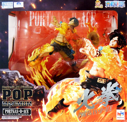 Portrait.Of.Pirates P.O.P NEO-MAXIMUM ポートガス・D・エース 15th LIMITED Ver. ONE PIECE(ワンピース) 完成品 フィギュア 一部オンラインショップ&麦わらストア限定 メガハウス