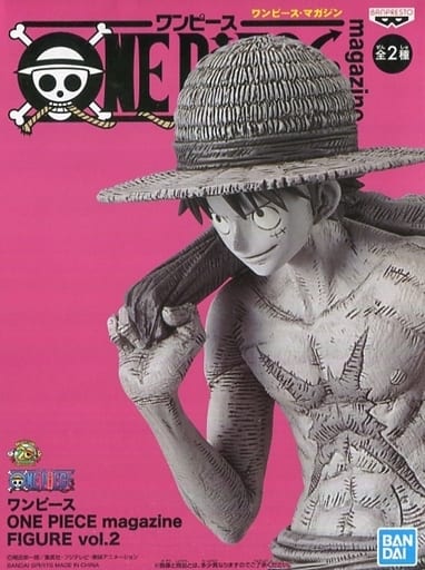 駿河屋 中古 モンキー D ルフィ モノクロ ワンピース One Piece Magazine Figure Vol 2 フィギュア