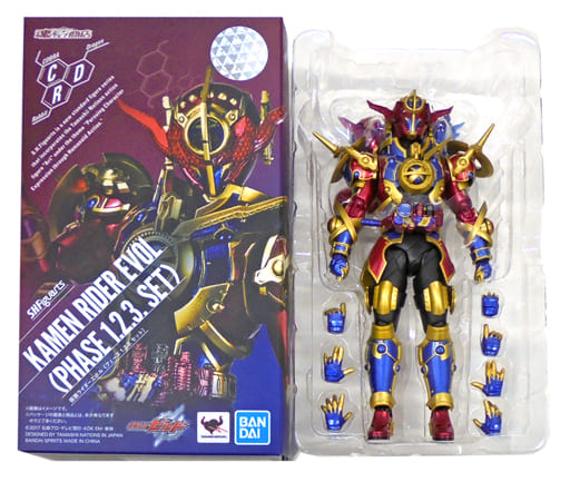 駿河屋 -<中古>S.H.Figuarts 仮面ライダーエボル(フェーズ1.2.3.セット