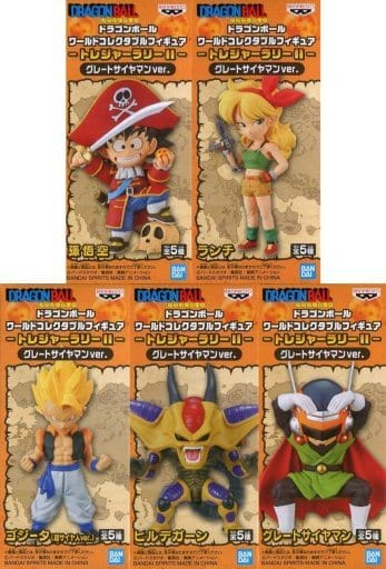 全5種セット 「ドラゴンボール」 ワールドコレクタブルフィギュア-トレジャーラリーII-グレートサイヤマンver. 全5種セット 「ドラゴンボール」 ワールドコレクタブルフィギュア-トレジャーラリーII-グレートサイヤマンver.