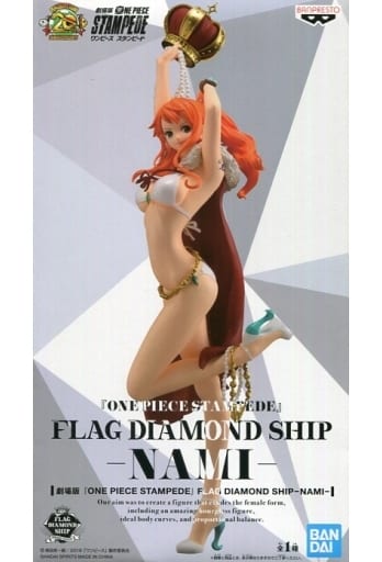 駿河屋 -<中古>ナミ 「劇場版 ワンピース STAMPEDE」 FLAG DIAMOND ...