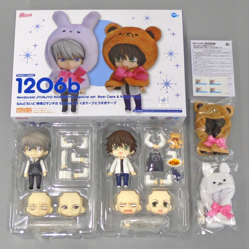ねんどろいど 純情ロマンチカ Special set くまケープとうさぎケープ 「純情ロマンチカ」 アニメイト限定 ねんどろいど 純情ロマンチカ Special set くまケープとうさぎケープ 「純情ロマンチカ」 アニメイト限定
