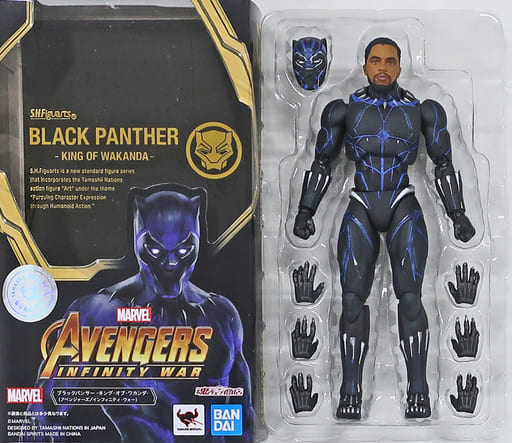 駿河屋 -<中古>S.H.Figuarts ブラックパンサー -キング・オブ 駿河屋 -<中古>S.H.Figuarts ブラックパンサー -キング・オブ