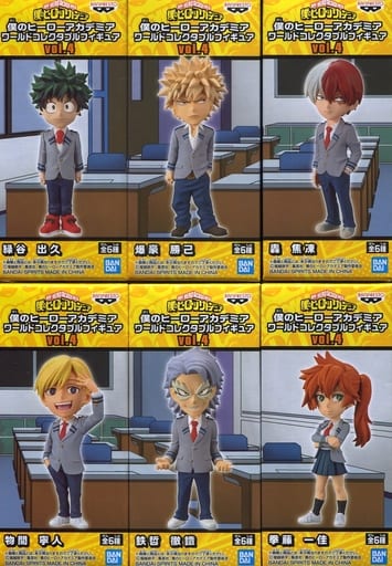駿河屋 -<中古>全6種セット 「僕のヒーローアカデミア」 ワールド