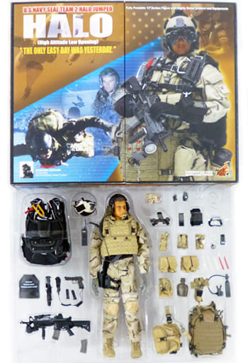 U.S.NAVY SEAL TEAM 2 HALO JUMPER ”THE ONLY EASY DAY WAS YESTERDAY.” 「ホットトイズ・ミリタリー」 1/6 アクションフィギュア U.S.NAVY SEAL TEAM 2 HALO JUMPER ”THE ONLY EASY DAY WAS YESTERDAY.” 「ホットトイズ・ミリタリー」 1/6 アクションフィギュア