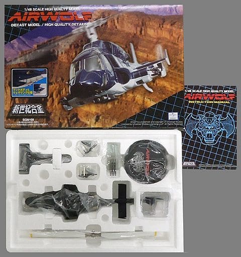 一部予約!】 1/48スケール 新世紀合金 アオシマ AIR エアーウルフ