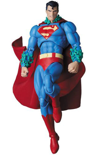 駿河屋 新品 中古 Mafex Superman Hush Ver バットマン ハッシュ アクションフィギュア No 117 フィギュア