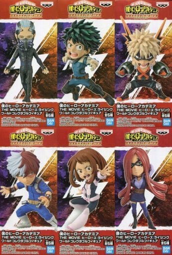 駿河屋 -<中古>全6種セット 「僕のヒーローアカデミア THE MOVIE
