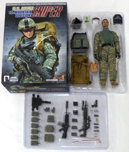 U.S. Army 10th Mountain Division Sniper ホットトイズ・ミリタリー 1/6 アクションフィギュア U.S. Army 10th Mountain Division Sniper ホットトイズ・ミリタリー 1/6 アクションフィギュア