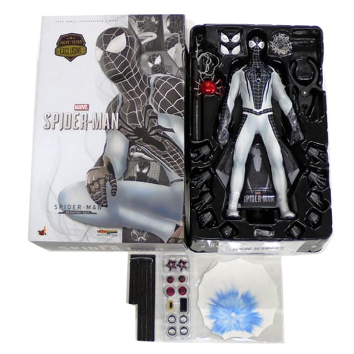 海外花系 スパイダーマン ネガティブスーツ版 ホットトイズ ビデオ