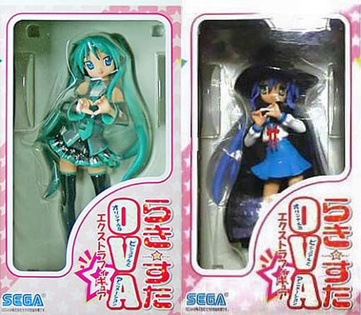 駿河屋 -<中古>全2種セット 「らき☆すた」 OVAエクストラフィギュア
