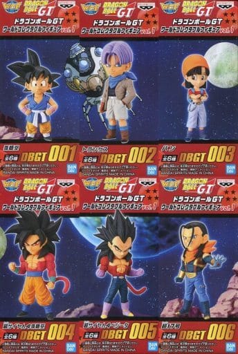 爆売り！】 フィギュア 全6種セット 「ドラゴンボールGT」 ワールド