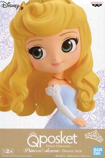 駿河屋 中古 オーロラ姫 青ドレス ディズニープリンセス Q Posket Disney Characters Princess Aurora Dreamy Style フィギュア