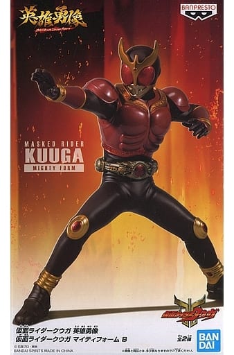 駿河屋 中古 仮面ライダークウガ マイティーフォーム ベルトゴールド 仮面ライダークウガ 英雄勇像 フィギュア