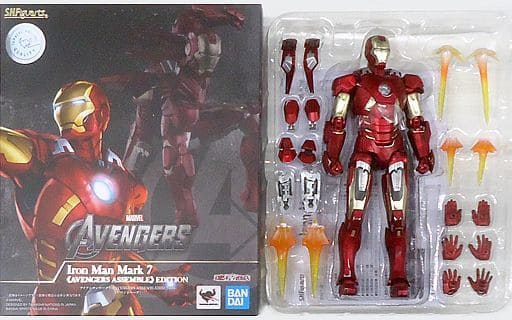 駿河屋 -<中古>S.H.Figuarts アイアンマン マーク7 -AVENGERS ASSEMBLE ...