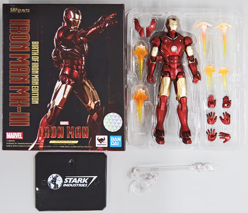 駿河屋 -<中古>S.H.Figuarts アイアンマン マーク3 -<<Birth of Iron