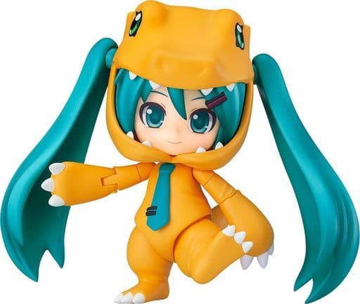 ねんどろいど 初音ミク きぐるみアグモンVer.