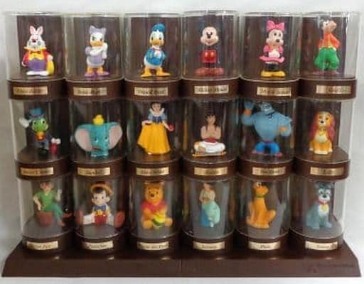 駿河屋 -<中古>[付属品欠品] 全18種セット ディズニーキャラクターズ