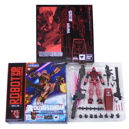 駿河屋 -<中古>ROBOT魂 ＜SIDE MS＞ RX-78/C.A キャスバル専用ガンダム ...