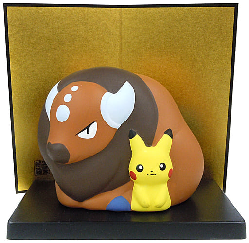 ピカチュウとケンタロス 「ポケットモンスター」 陶飾り ピカチュウとケンタロス 「ポケットモンスター」 陶飾り