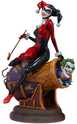 Batman ジョーカーSideshowハーレイクイン スタチューフィギュア A