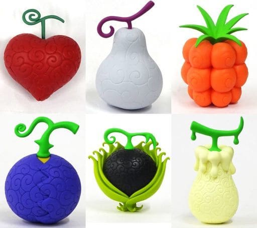 駿河屋 -<中古>全6種セット 「ワンピース」 悪魔の実コレクション