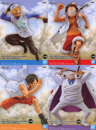 駿河屋 中古 全4種セット ワンピース One Piece Magazine Figure 夢の一枚 1 Special フィギュア