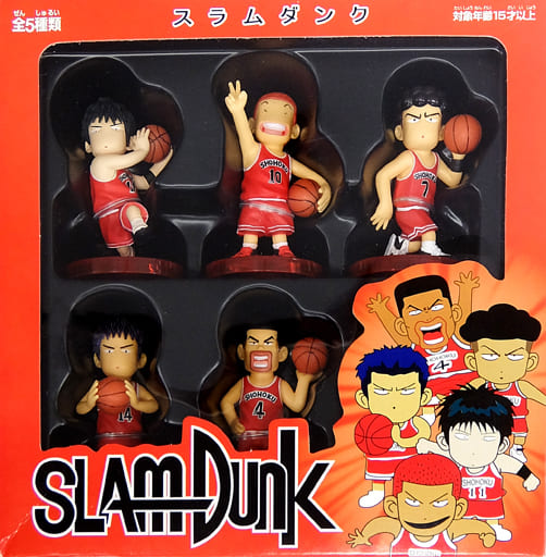 SLAM DUNK  スラムダンク　フィギュア5体セット