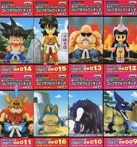全8種セット 「ドラゴンボール」 組立式ワールドコレクタブルフィギュア vol.2 フライパン山編 全8種セット 「ドラゴンボール」 組立式ワールドコレクタブルフィギュア vol.2 フライパン山編