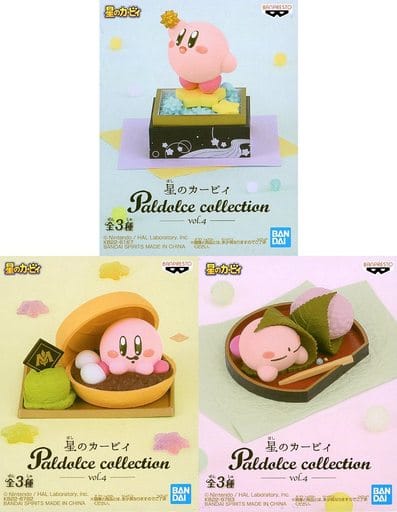 駿河屋 -<中古>全3種セット 「星のカービィ」 Paldolce collection vol