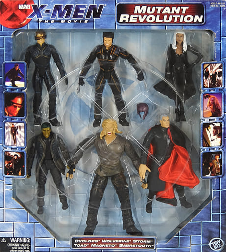 6体セット 「X-MEN THE MOVIE MUTANT REVOLUTION」 アクションフィギュア 6体セット 「X-MEN THE MOVIE MUTANT REVOLUTION」 アクションフィギュア