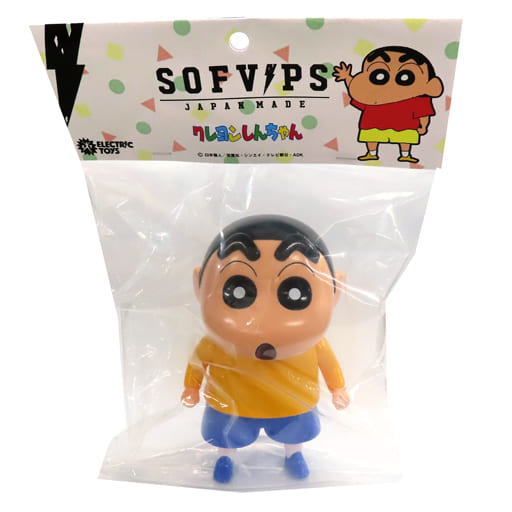 クレヨンしんちゃん SOFVIPS ソフビ 野原しんのすけ 原作版特別カラー