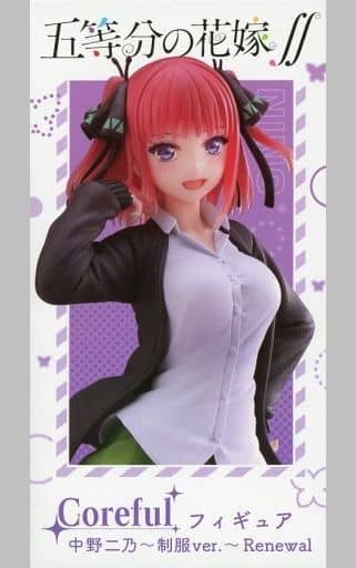 駿河屋 -<中古>中野二乃 「五等分の花嫁∬」 Coreful フィギュア中野二