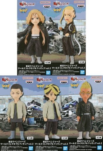 全5種セット 「東京リベンジャーズ」 ワールドコレクタブルフィギュアvol.2 全5種セット 「東京リベンジャーズ」 ワールドコレクタブルフィギュアvol.2