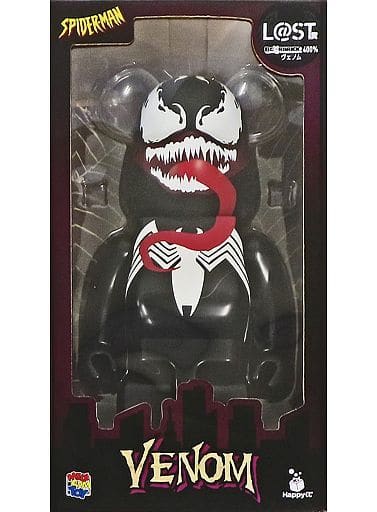 駿河屋 -<中古>BE@RBRICK-ベアブリック- 400% ヴェノム 「Happyくじ 駿河屋 -<中古>BE@RBRICK-ベアブリック- 400% ヴェノム 「Happyくじ