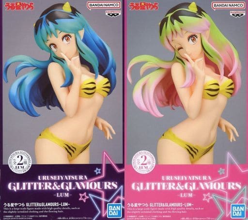 うる星やつら GLITTER\u0026GLAMOURS-LUM-フィギュア  2種セット