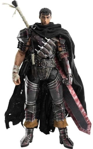 駿河屋 -<新品/中古>ガッツ(黒い剣士) 「ベルセルク」 1/6 アクション