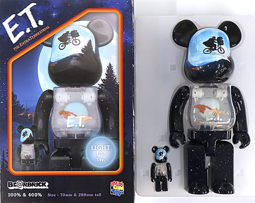 駿河屋 -<中古>BE＠RBRICK-ベアブリック- E.T. LIGHT UP Ver. 100 ...