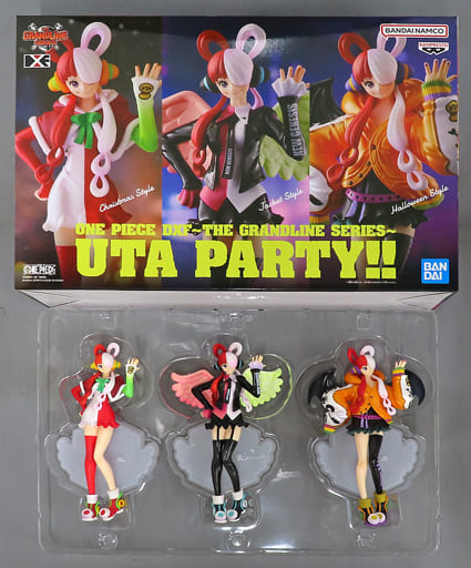 駿河屋 -<中古>ウタ 3体セット 「ワンピース FILM RED」 DXF -THE 駿河屋 -<中古>ウタ 3体セット 「ワンピース FILM RED」 DXF -THE
