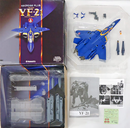 駿河屋 -<中古>[破損品/付属品欠品] 完全変形 1/60 YF-21 「マクロス