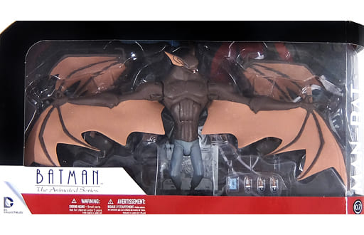 駿河屋 中古 破損品 マンバット ザ アニメイテッド シリーズ版 バットマン アニメイテッド 6インチ Dc アクションフィギュア 07 フィギュア