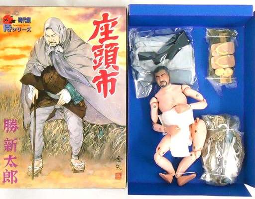 座頭市フィギュア - 勝 新太郎 ~ 時代劇侍シリーズ - その他 座頭市フィギュア - 勝 新太郎 ~ 時代劇侍シリーズ - その他