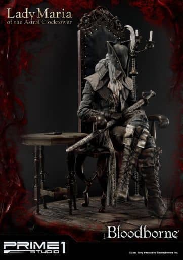 駿河屋 中古 破損品 時計塔のマリア Bloodborne ブラッドボーン アルティメットプレミアムマスターライン スタチュー フィギュア