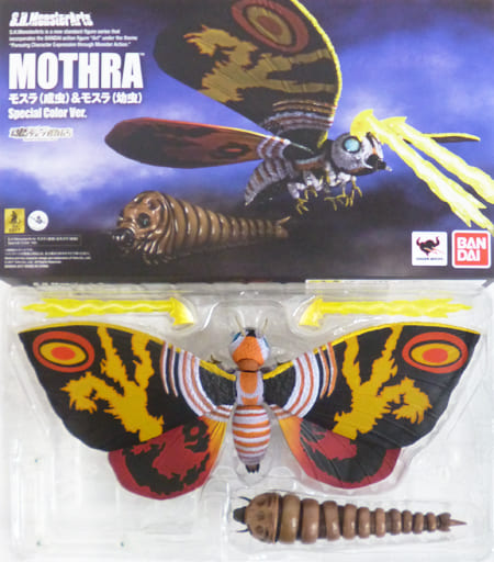 モンスターアーツ モスラ成虫&幼虫セット Special Color - 特撮 モンスターアーツ モスラ成虫&幼虫セット Special Color - 特撮