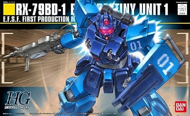 駿河屋 新品 中古 1 144 Hguc Rx 79bd 1 ブルーディスティニー1号機 機動戦士ガンダム外伝 The Blue Destiny ガンダム