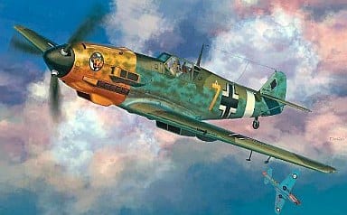 駿河屋 -<中古>1/32 ドイツ空軍 戦闘機 メッサーシュミット Bf109E-4